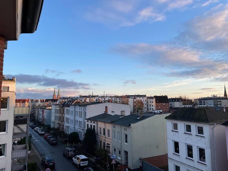 Tower View Apartment Lübeck Dış mekan fotoğraf